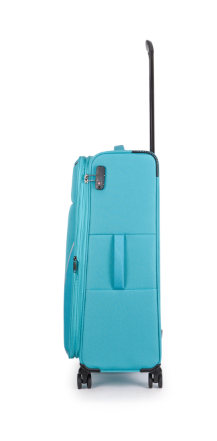 Stratic Strong Trolley M, 4 Doppelrollen, erweiterbar petrol