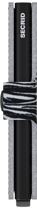 Secrid Miniwallet Zebra MZe-Light Grey Secrid Miniwallet Zebra MZe-Light Grey