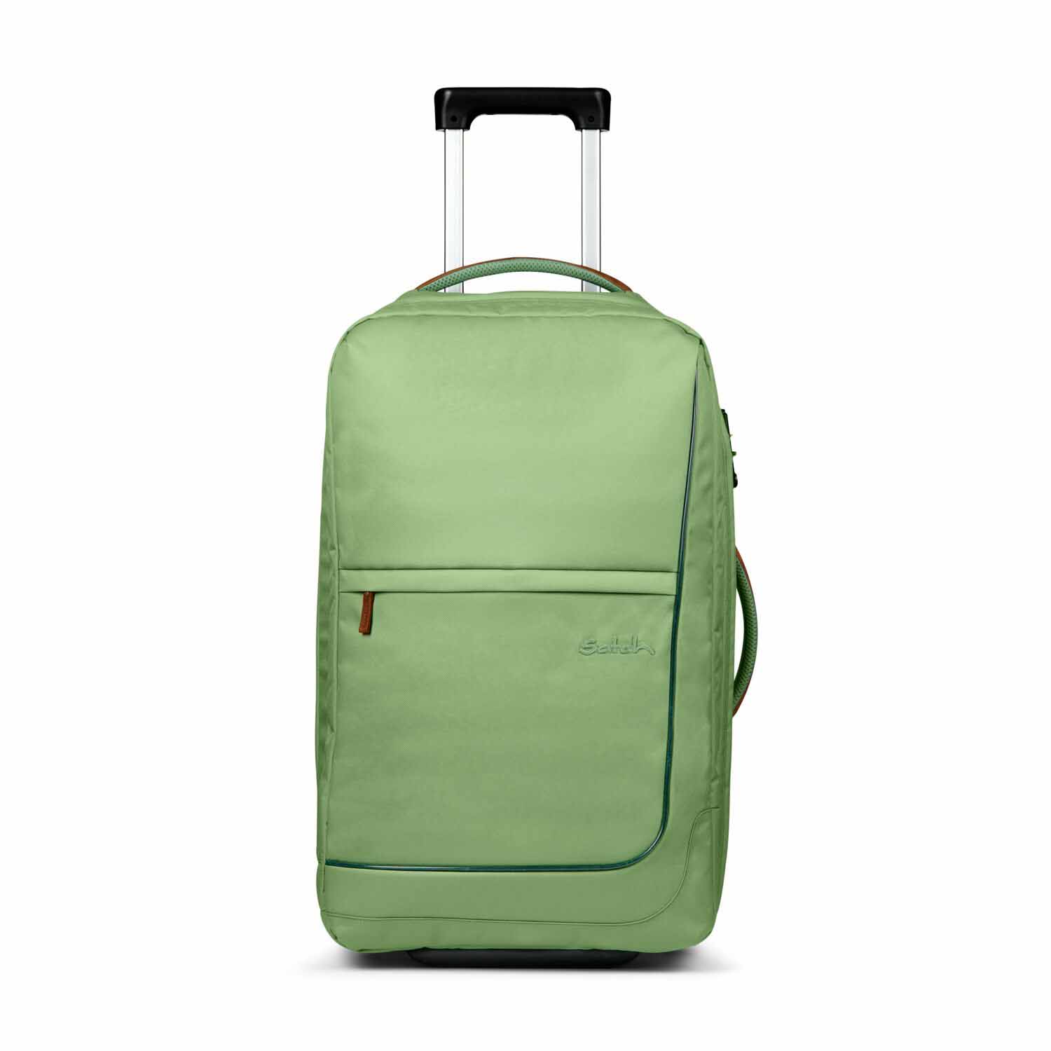 satch Koffer flow M Trolley Pure Jade Green