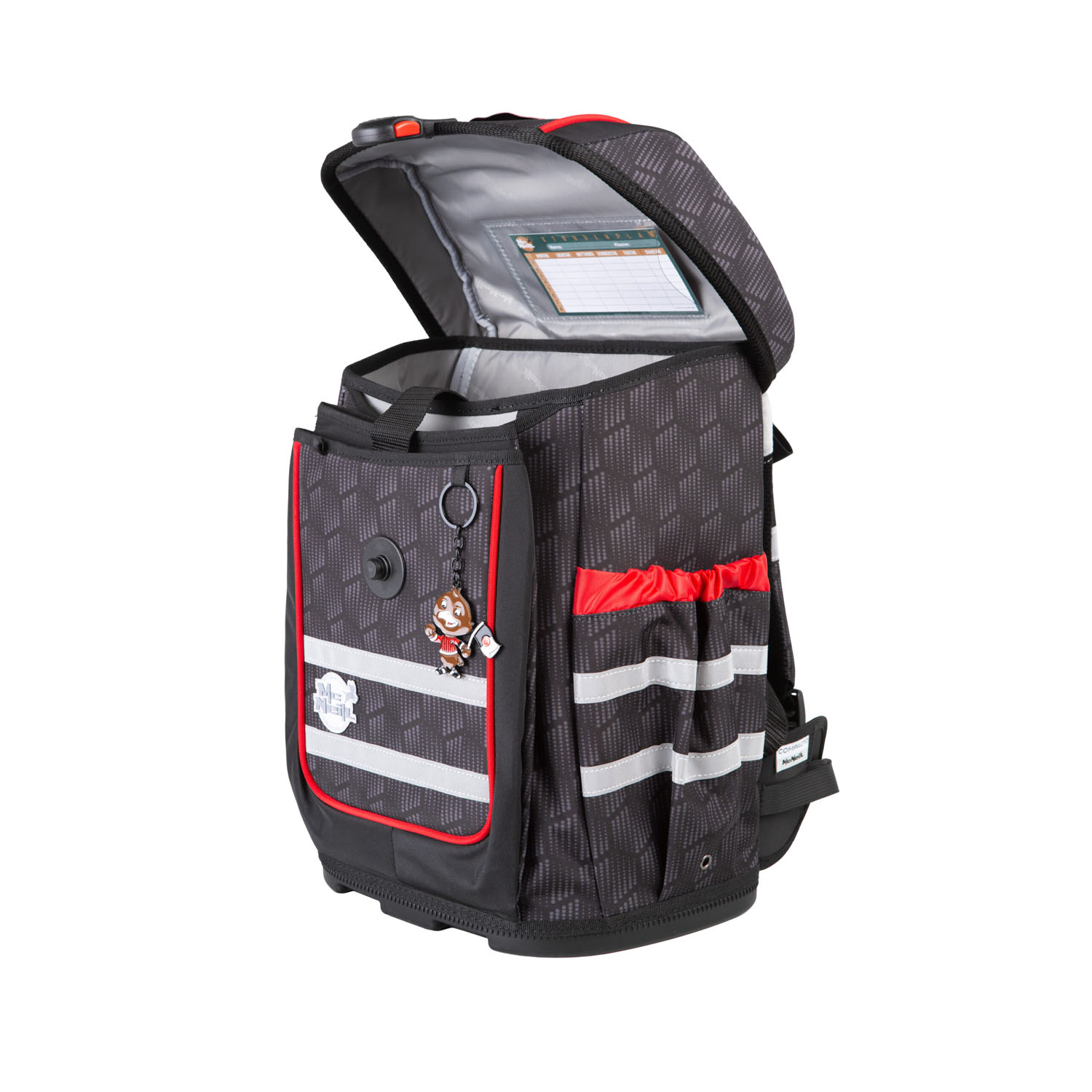 McNeill Ergo Compacto Schulranzen-Set 5tlg. EINTRACHT FRANKFURT -Kollektion 2025 schwarz