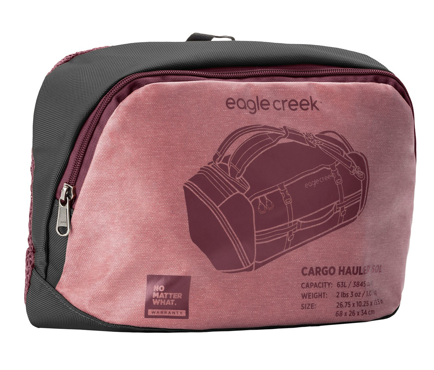 Eagle Creek Cargo Hauler Duffel Bag 60L earth red Eagle Creek Cargo Hauler Duffel Bag 60L earth red
