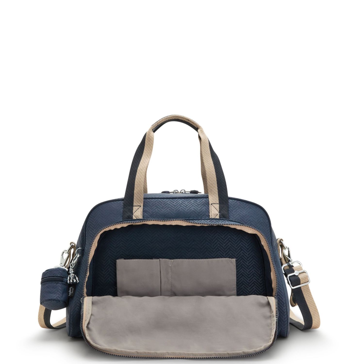 Kipling CAMAMA Babytasche mit Wickelmatte Endless Bleu Emboss