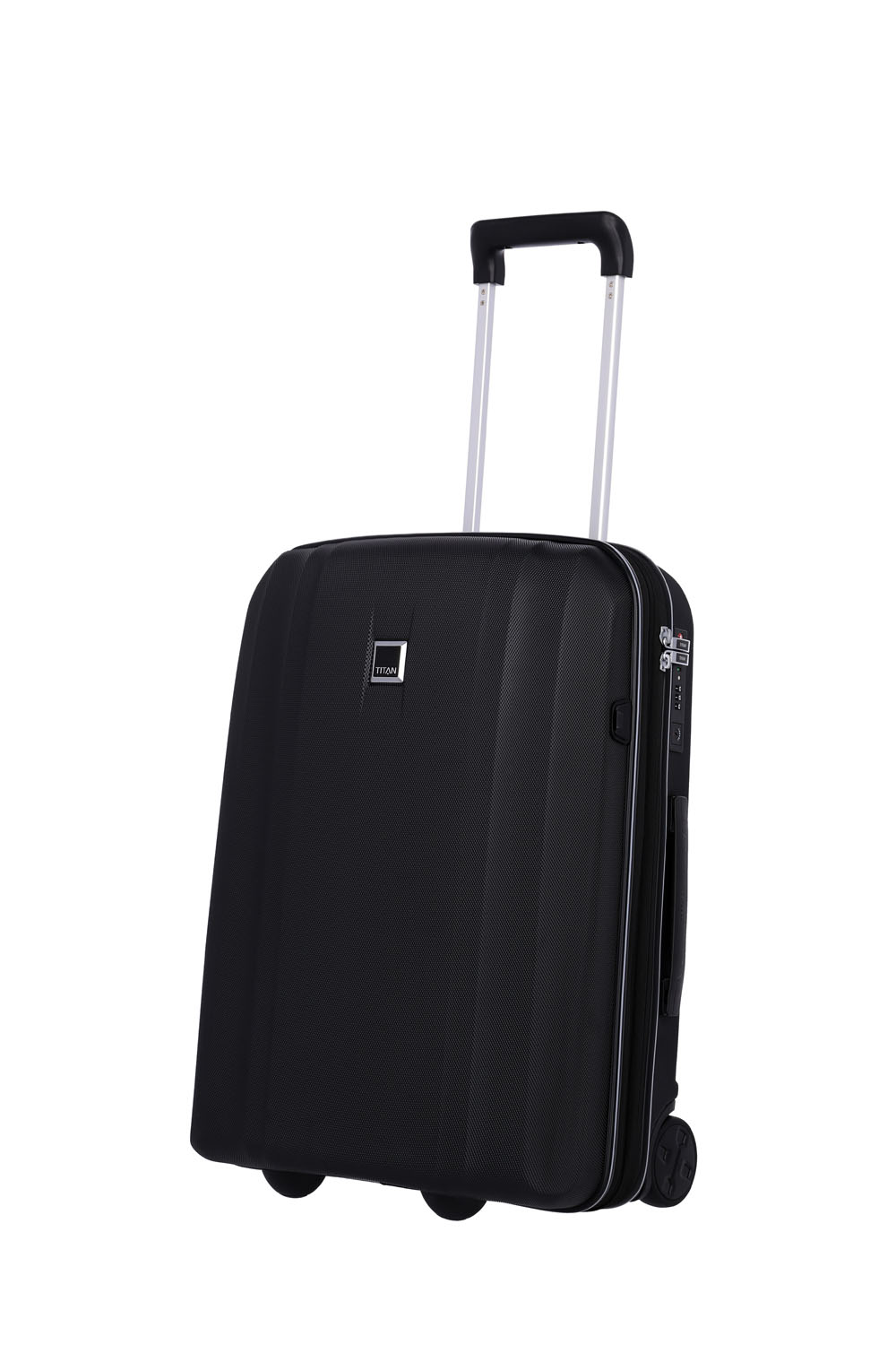 Xenon Trolley S 2 Rollen mit USB, erweiterbar Black