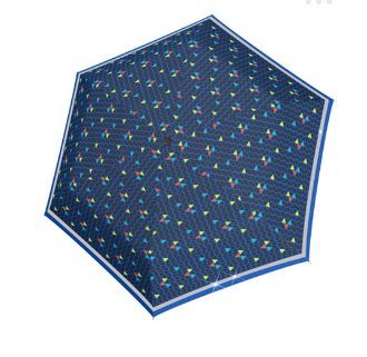 Knirps Rookie Manual reflective triple blue Knirps Rookie Manual reflective triple blue