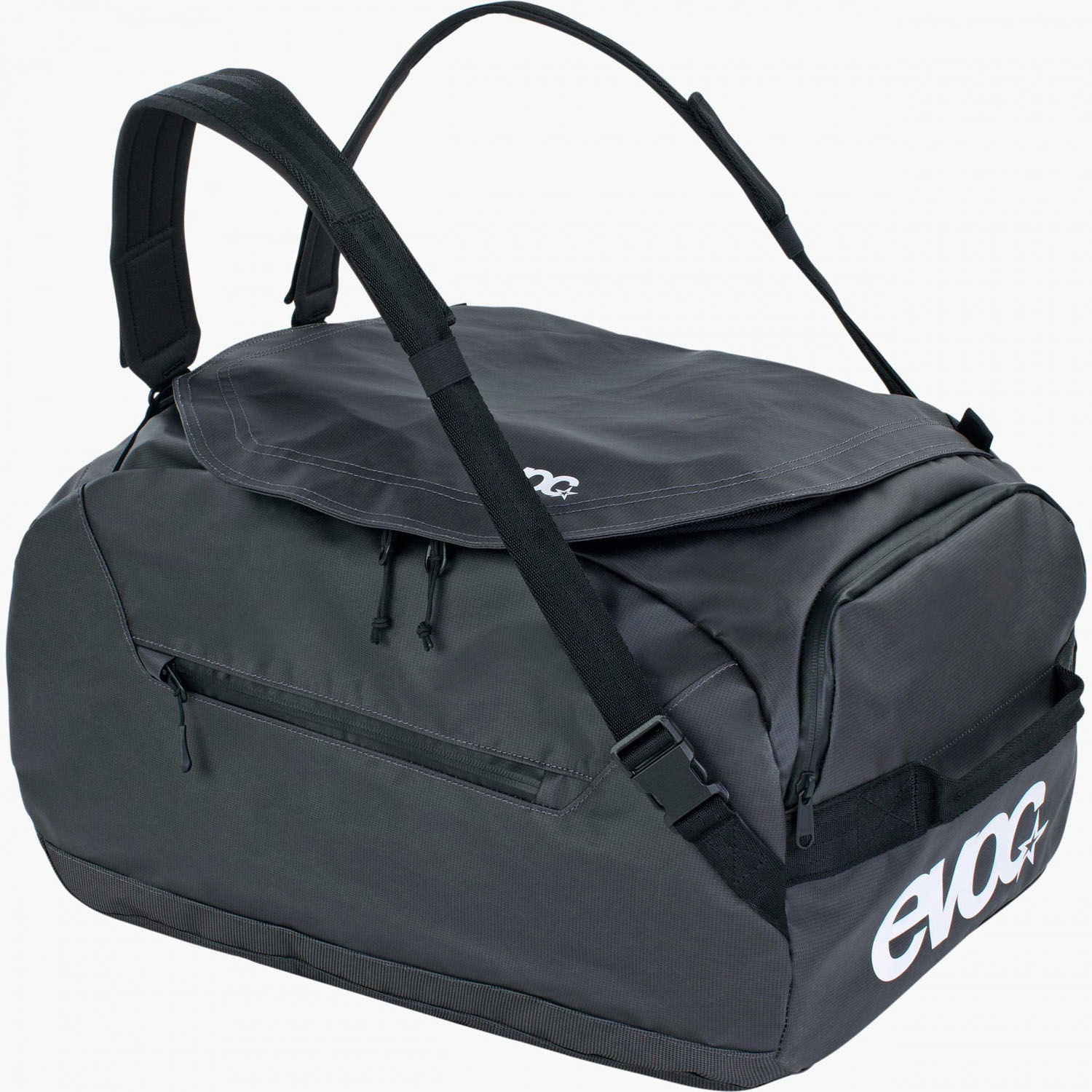 evoc DUFFLE BAG 60 Reisetasche Carbon Grey - Black evoc DUFFLE BAG 60 Reisetasche Carbon Grey - Black