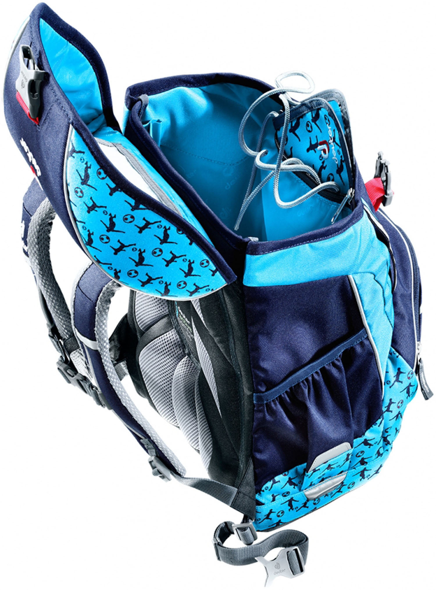 Deuter School OneTwo Set - Sneaker Bag, 5-teilig navy-soccer