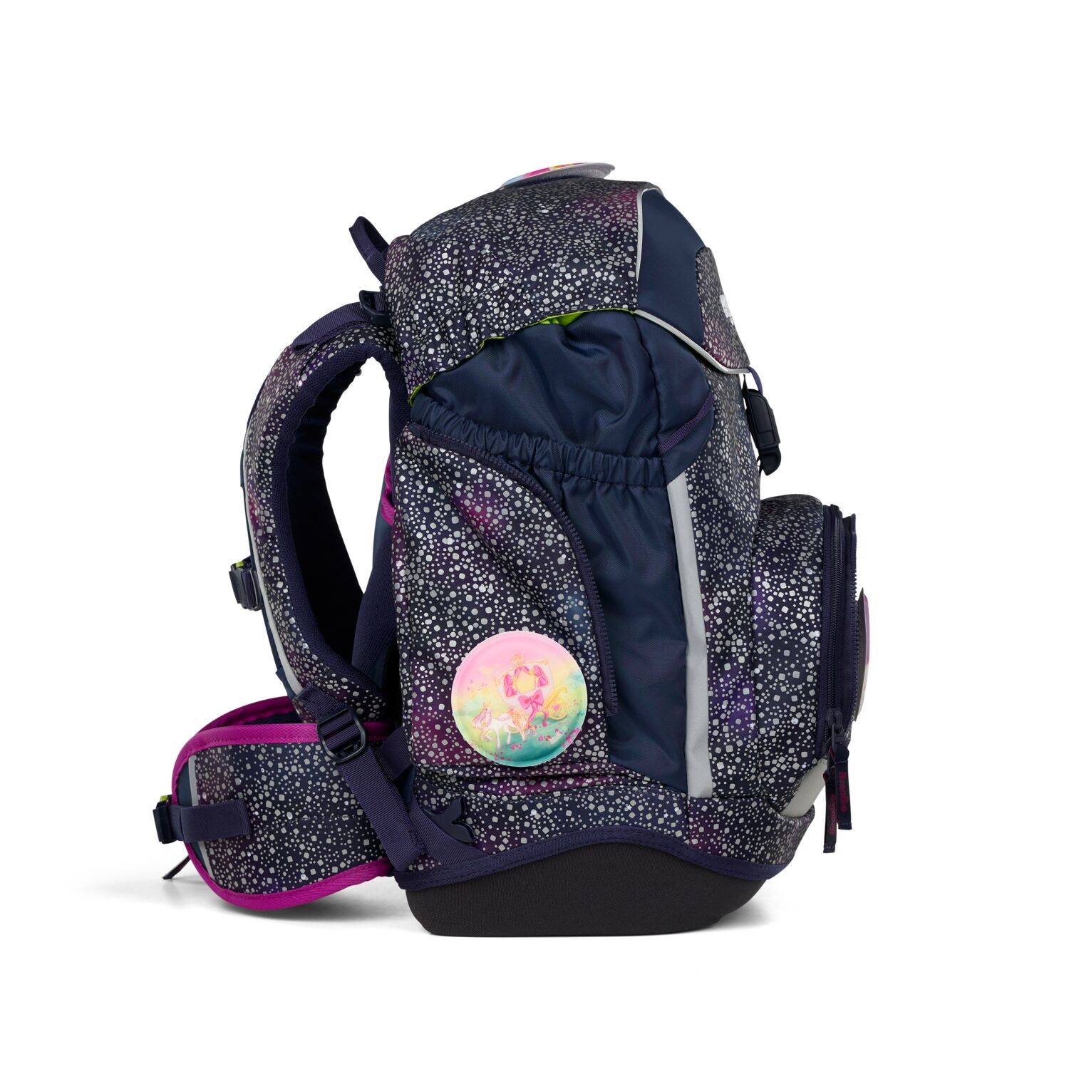 ergobag pack SUPER REFLEX GLOW 6-teiliges Schulrucksack-Set 2025 Bärlaxy