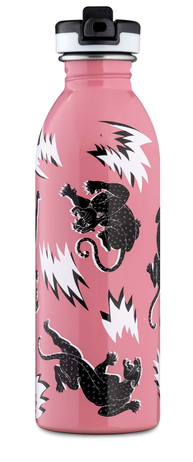 24Bottles® Urban Bottle Athleisure 500ml mit Sportdeckel Wild Tune