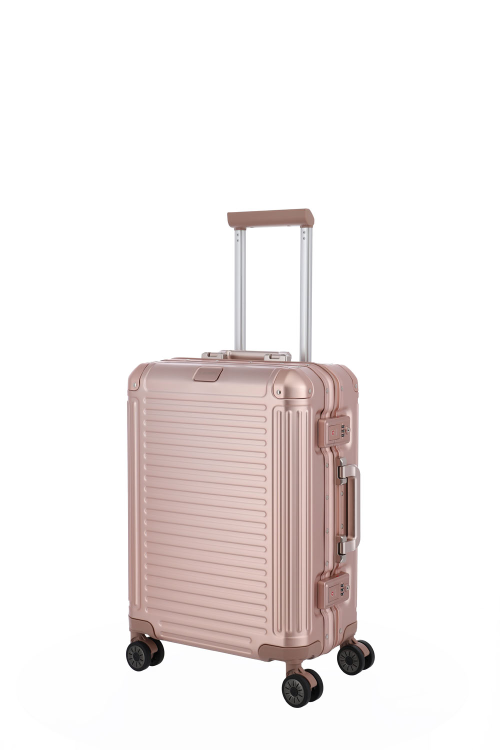 Travelite Next Trolley S 4-Rad Rosé