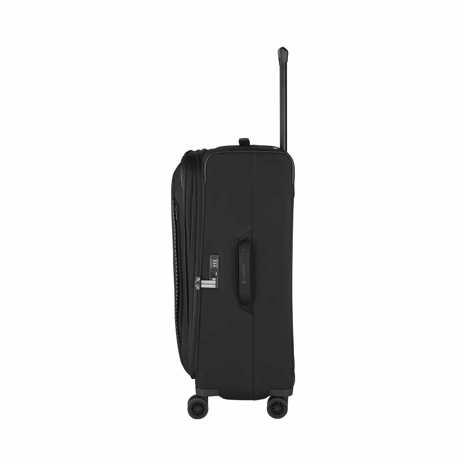 Victorinox Crosslight Large Softside Case 4-Rollen, erweiterbar Schwarz