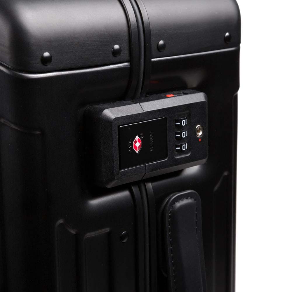 Piquadro PQ ALU Ultra slim Hartschalentrolley in Handgepäckgröße schwarz Piquadro PQ ALU Ultra slim Hartschalentrolley in Handgepäckgröße schwarz