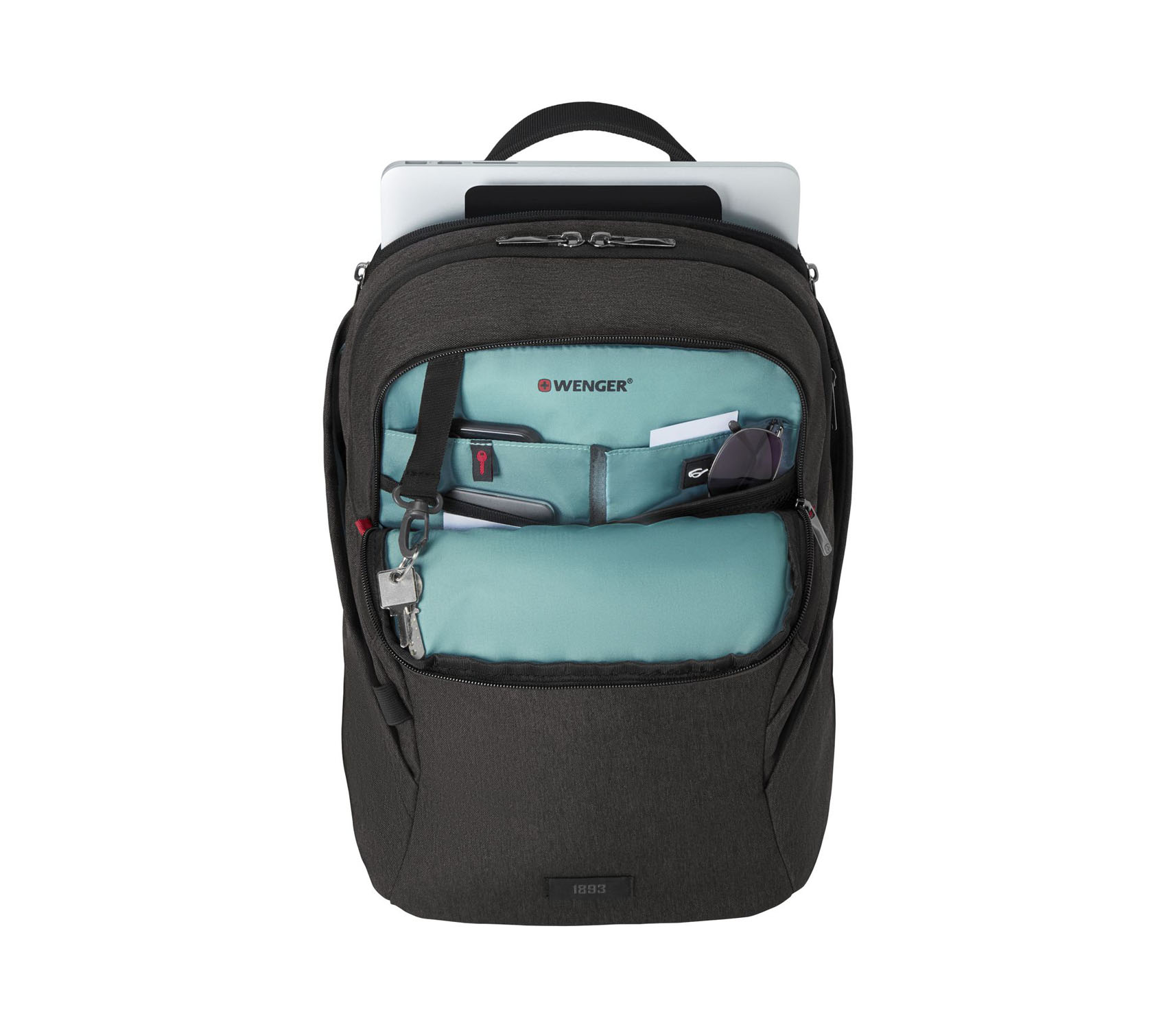 Wenger MX Light 16" Laptop-Rucksack Heather Grey Wenger MX Light 16" Laptop-Rucksack Heather Grey