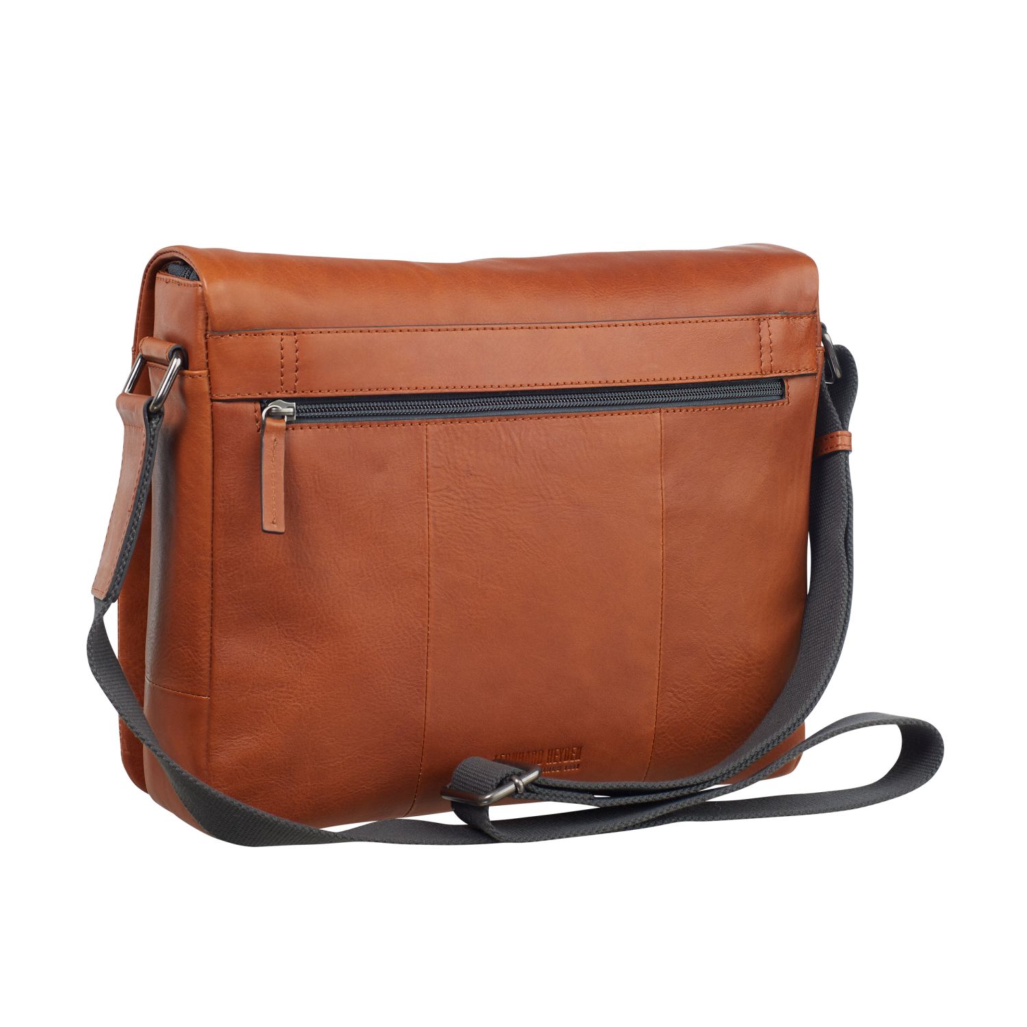 Leonhard Heyden Hamburg Leder-Umhängetasche M Cognac Leonhard Heyden Hamburg Leder-Umhängetasche M Cognac