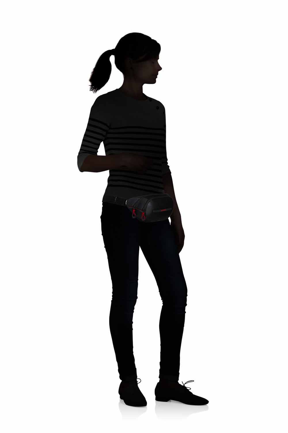 Samsonite Ecodiver Gürteltasche + GRATIS HOTELGUTSCHEIN Schwarz