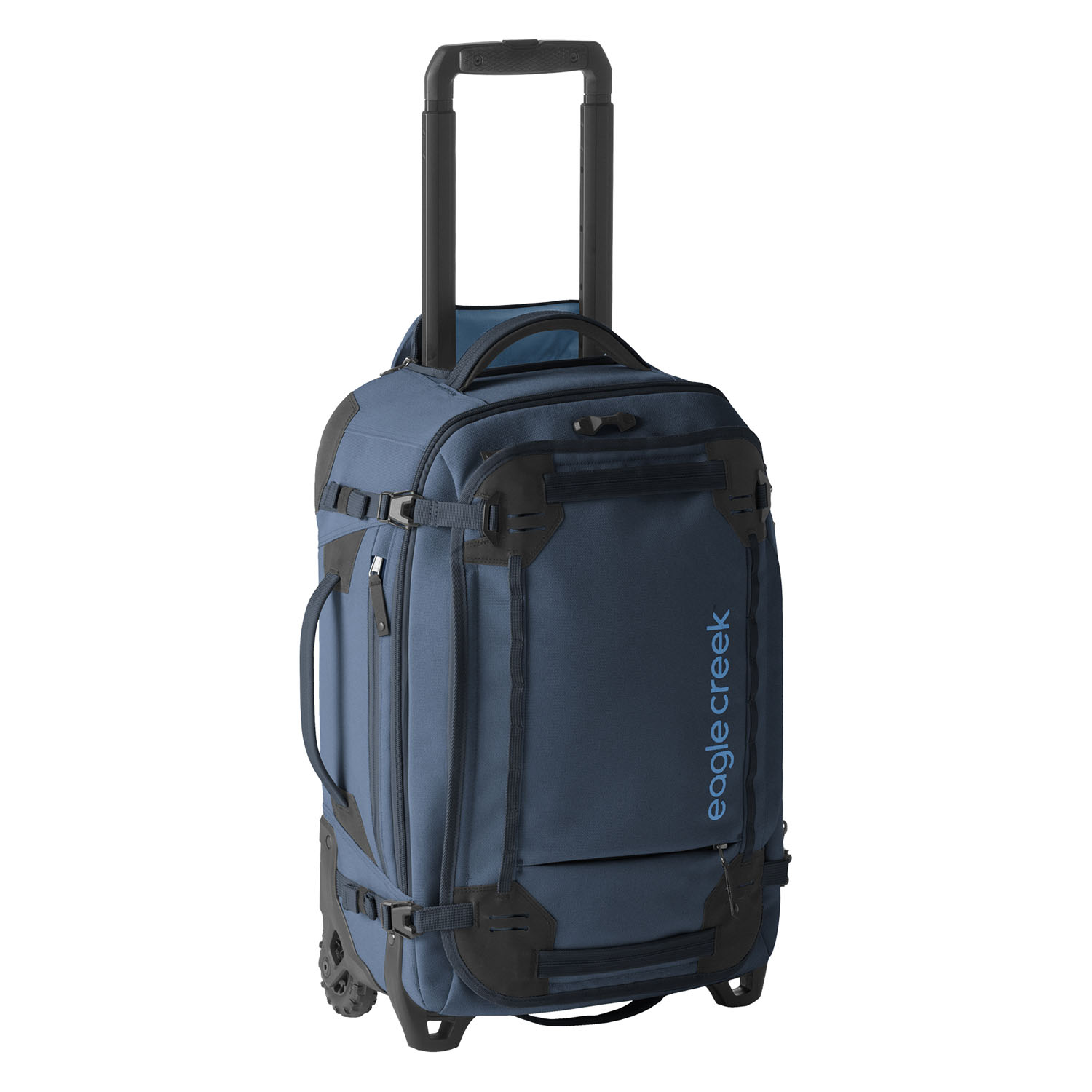 Eagle Creek Gear Warrior XE 2-Wheel Convertible Carry-On 50L Rollkoffer mit Rucksacktragegurten