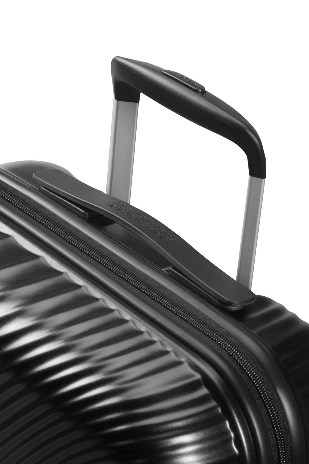 American Tourister Jetglam Trolley mit 4 Rollen 55 Metallic Black