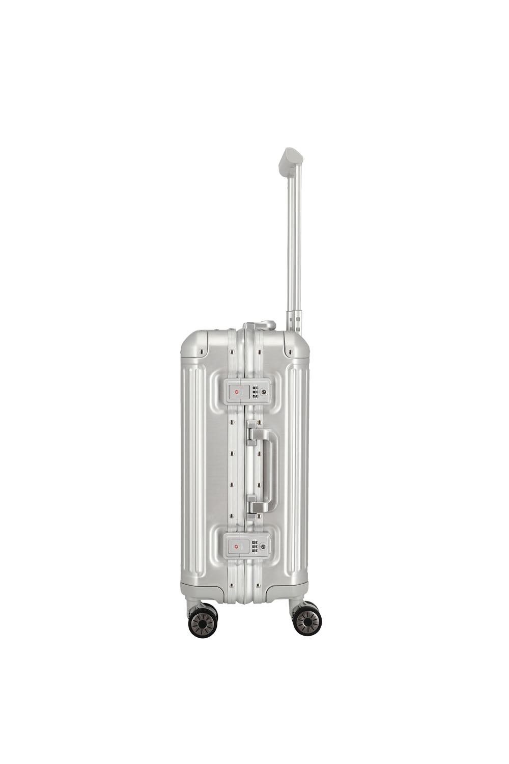 Travelite Next Trolley S 4-Rad Silber
