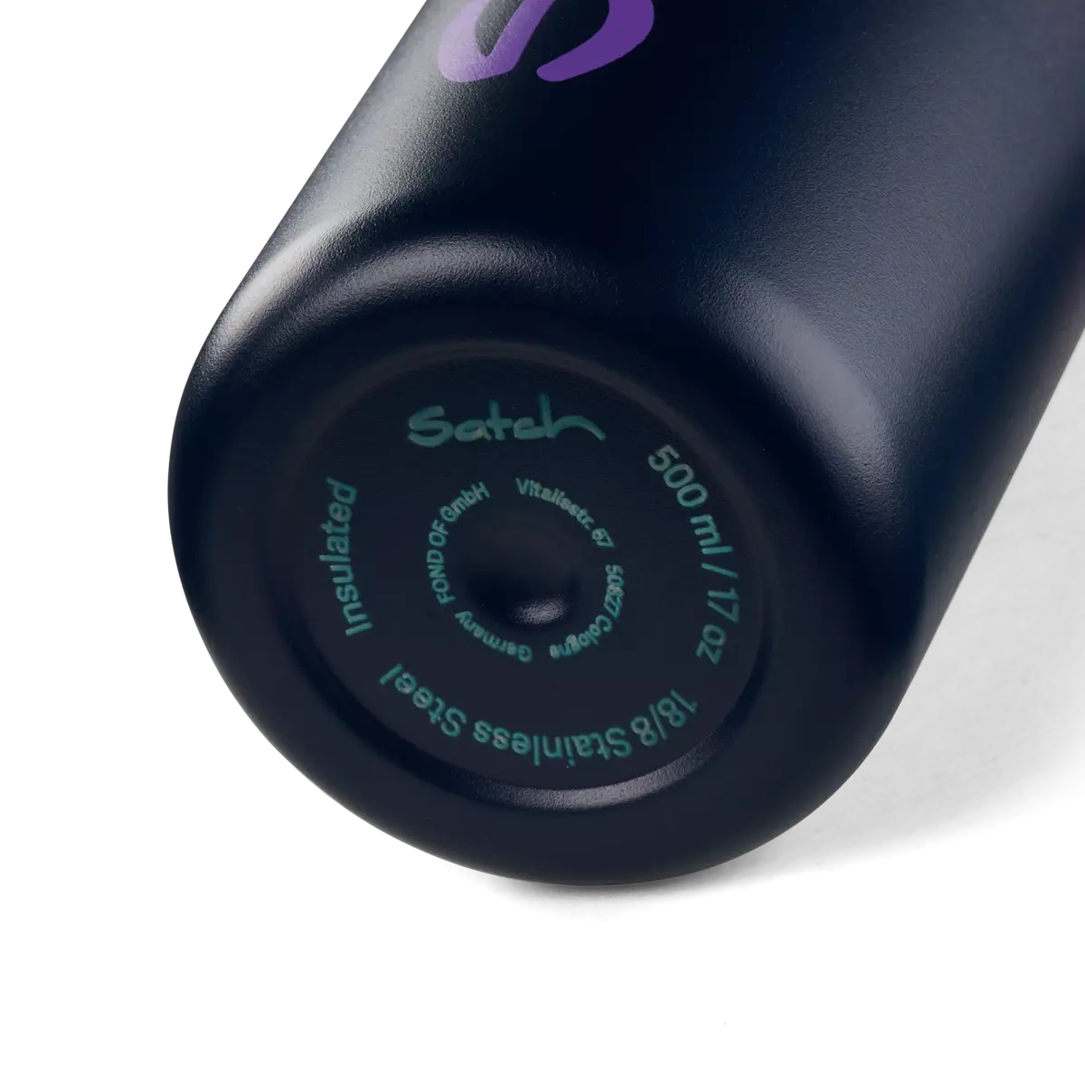 satch Schulzubehör Edelstahl-Trinkflasche 500ml Pink Graffiti