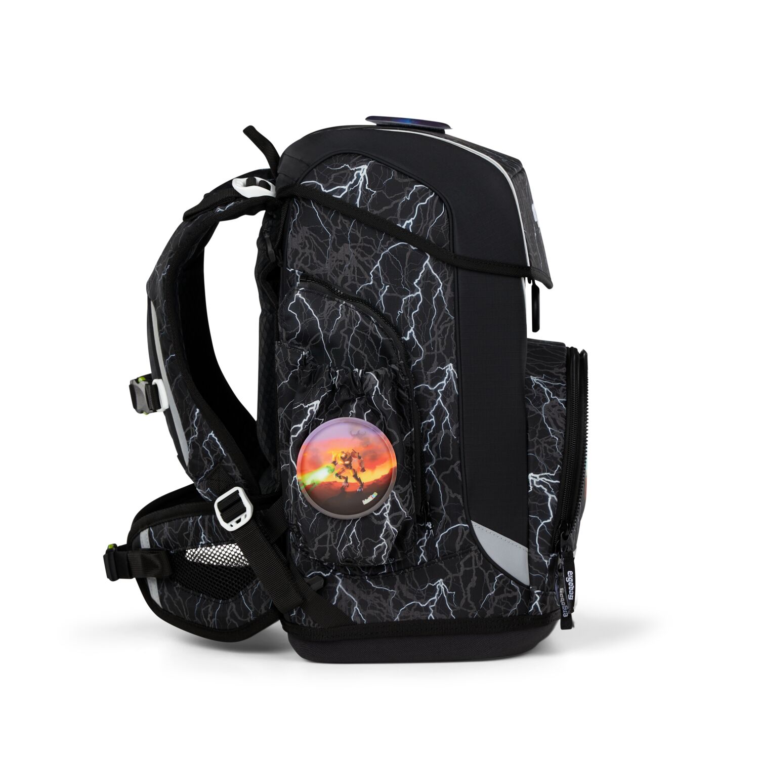 ergobag cubo light REFLEX GLOW 6-teiliges Schulrucksack-Set 2025 Super ReflektBär ergobag cubo light REFLEX GLOW 6-teiliges Schulrucksack-Set 2025 Super ReflektBär