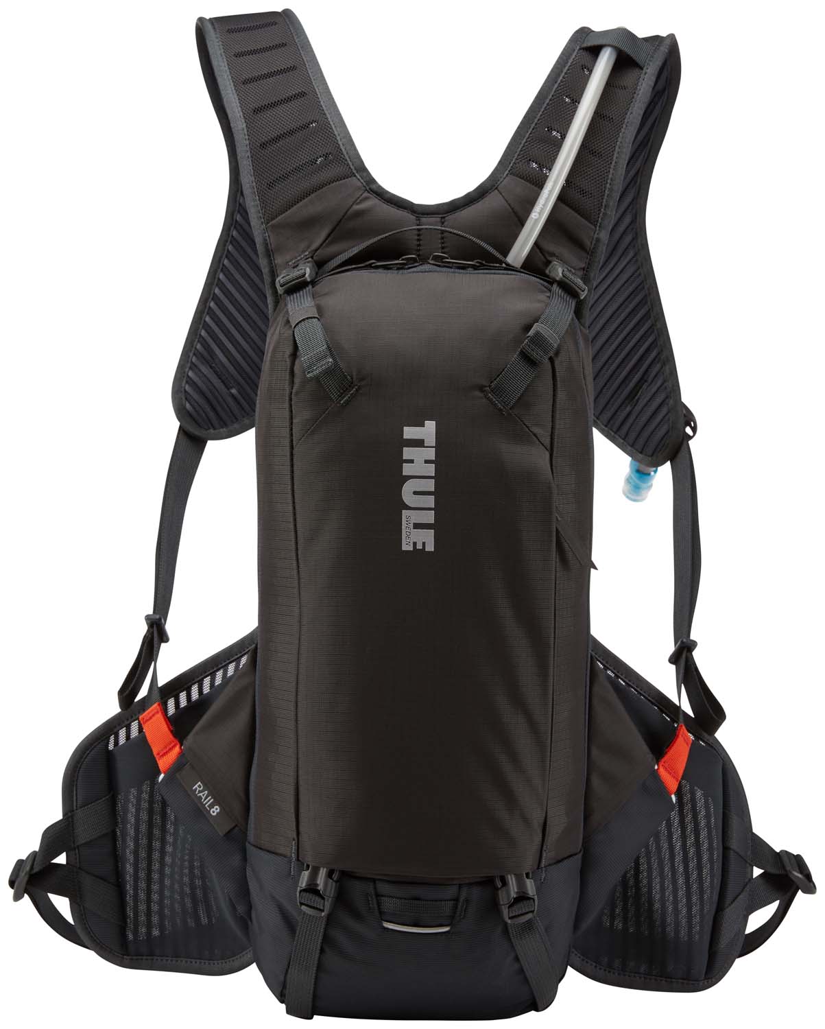 THULE Rail 8L Trinkblasenrucksack Obsidian