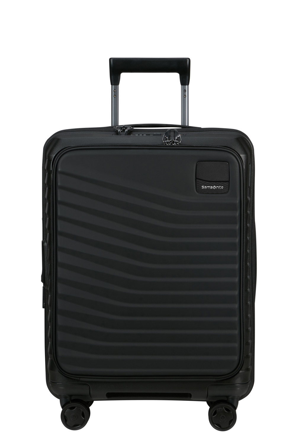 Samsonite Intuo Trolley mit 4 Rollen, erweiterbar, S-VT, Black