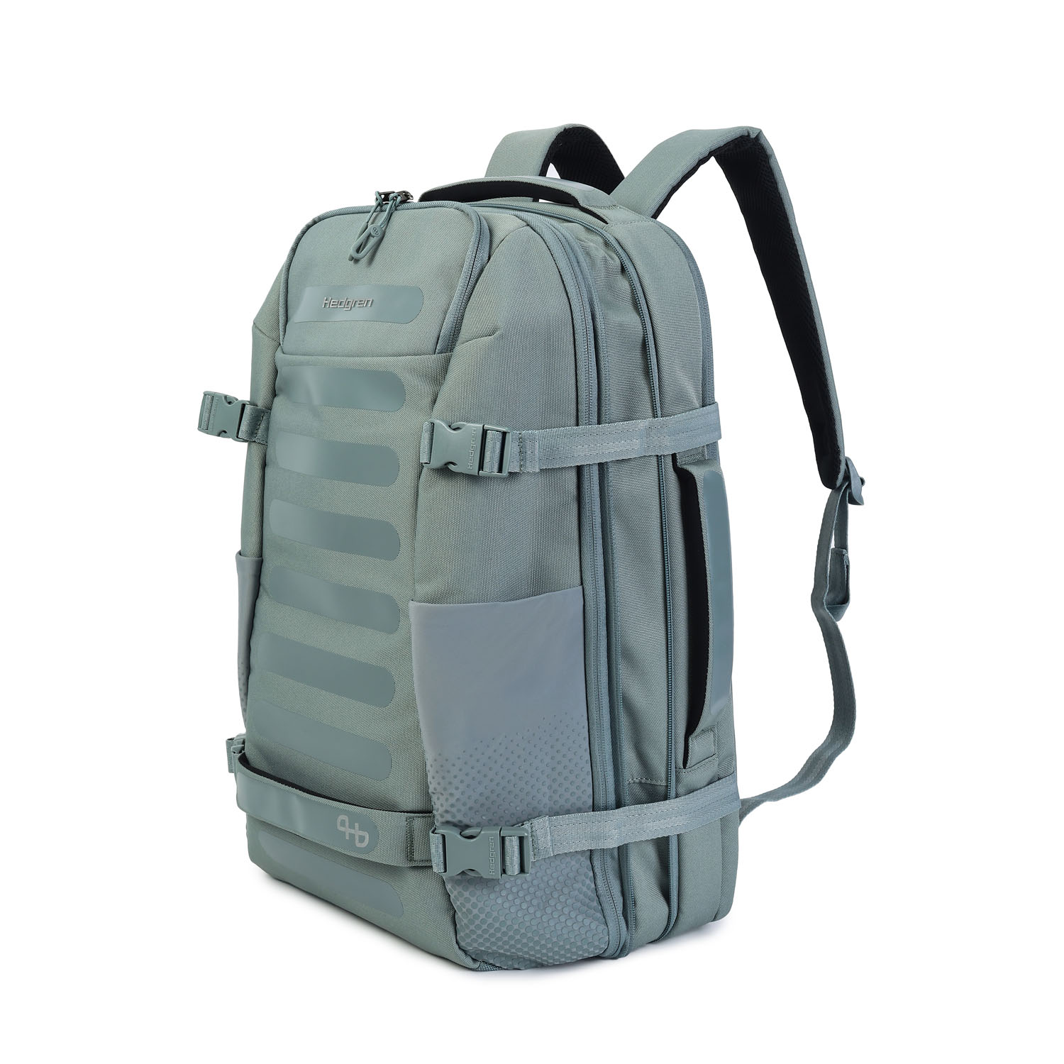 Hedgren Comby TRIP L Exp Travel Backpack 15,6" Grey-Green