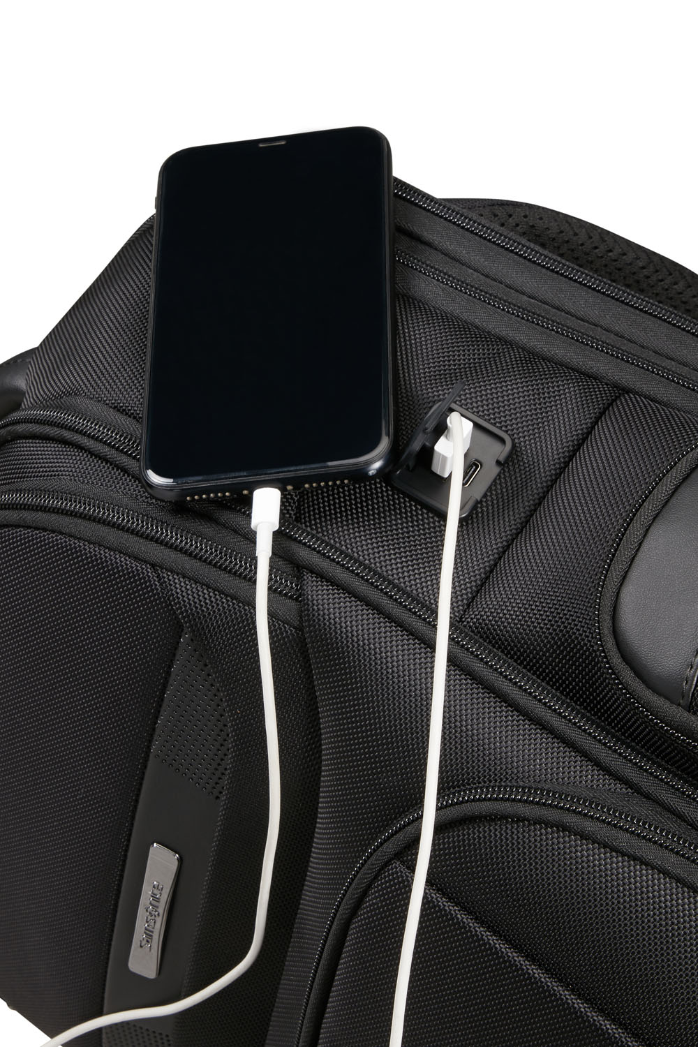 Samsonite Pro-DLX 6 Rucksack 17.3" expandable + GRATIS HOTELGUTSCHEIN Schwarz