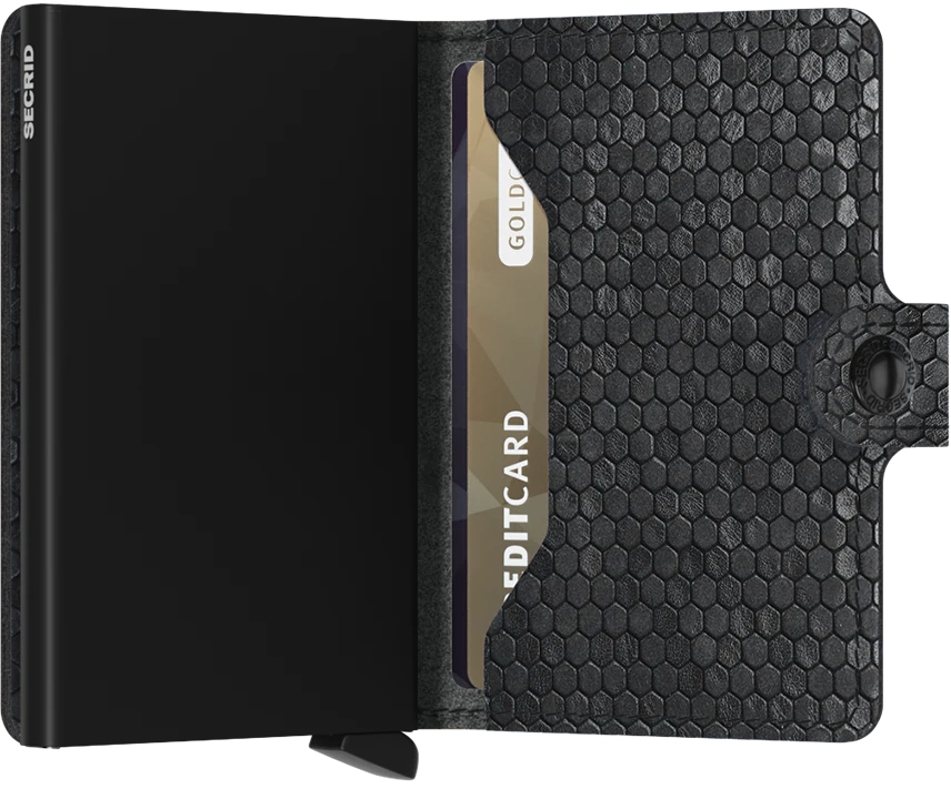 Secrid Miniwallet Hexagon MHe-Black