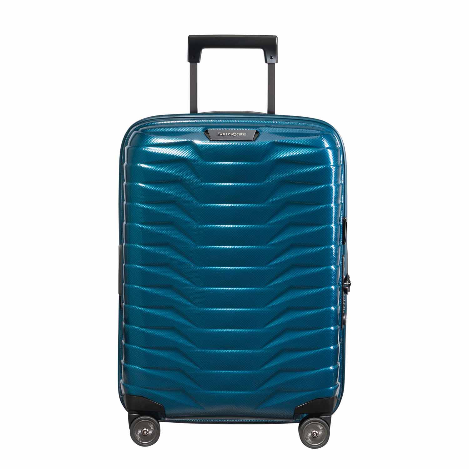 Samsonite Proxis Trolley mit 4 Rollen erweiterbar 55cm (20/23cm) + GRATIS HOTELGUTSCHEIN Petrol Blue Samsonite Proxis Trolley mit 4 Rollen erweiterbar 55cm (20/23cm) + GRATIS HOTELGUTSCHEIN Petrol Blue