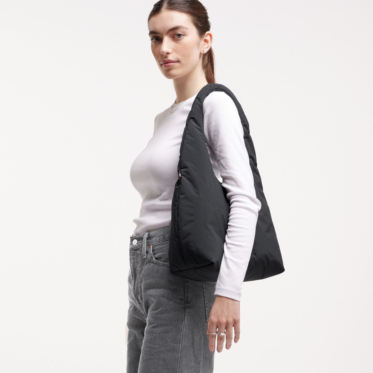 GOT BAG Cloud Shoulder Bag Monochrome black
