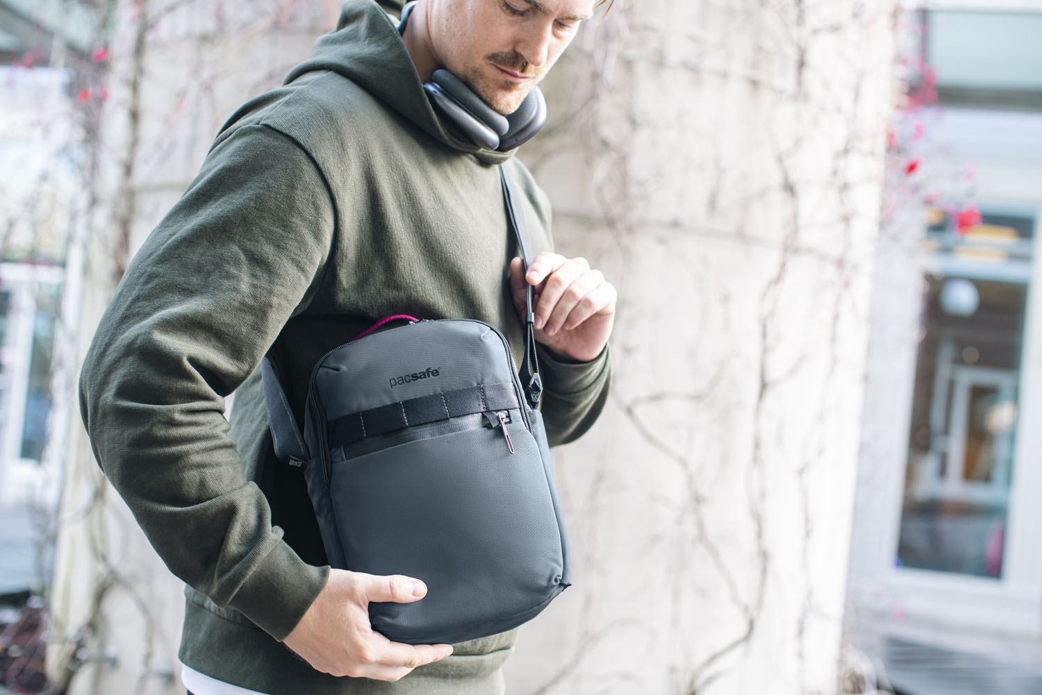 pacsafe X Anti-Theft Vertical Crossbody