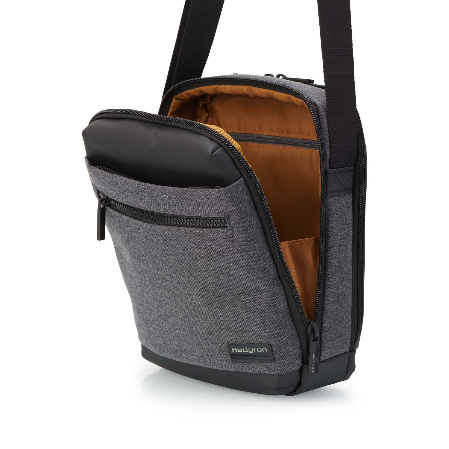 Hedgren Next INC Vertical Crossover, RFID, 10" Stylish Grey Hedgren Next INC Vertical Crossover, RFID, 10" Stylish Grey