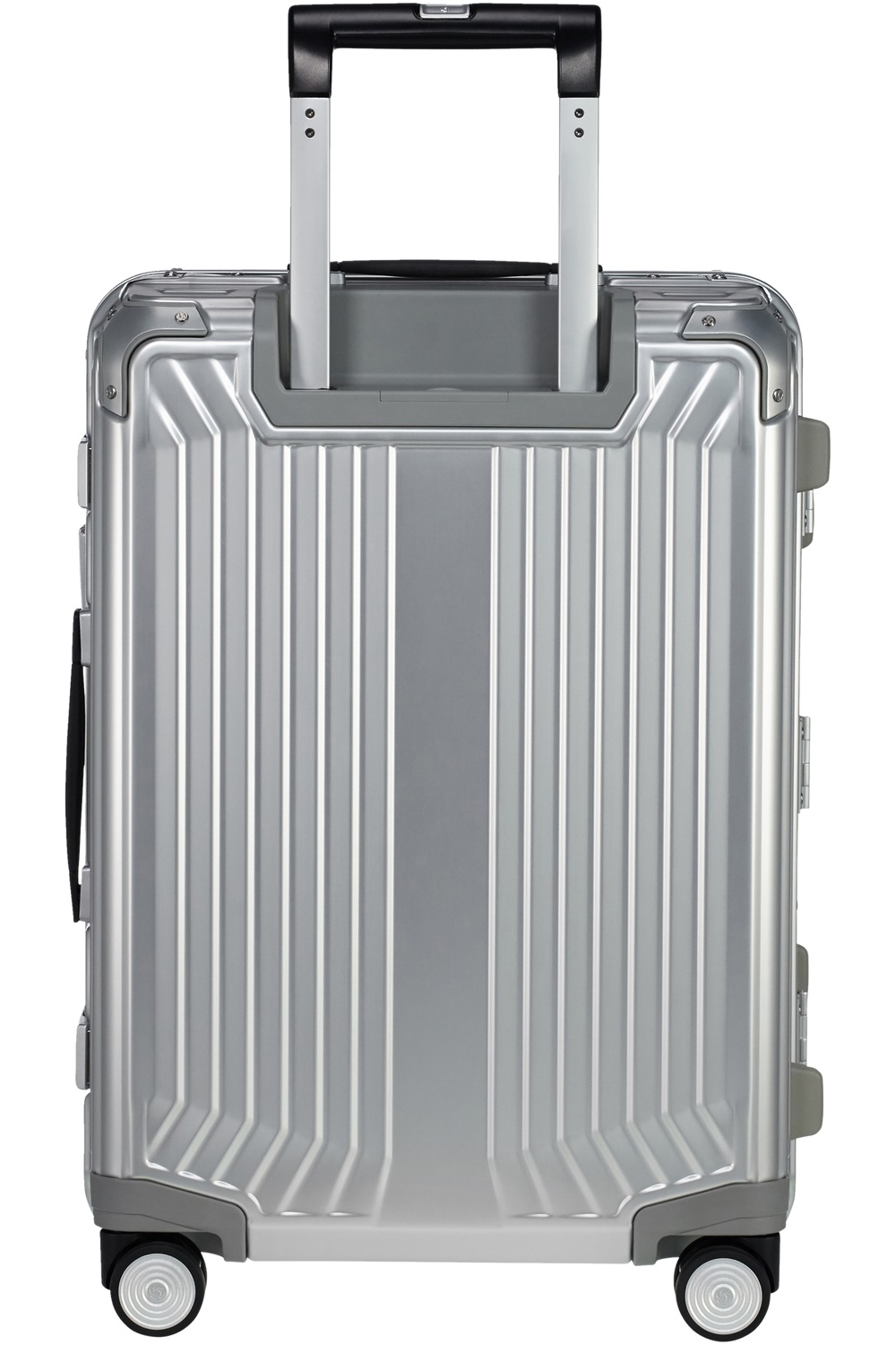Samsonite Lite-Box Alu Cabin Trolley mit 4 Rollen 55cm + GRATIS HOTELGUTSCHEIN Aluminium