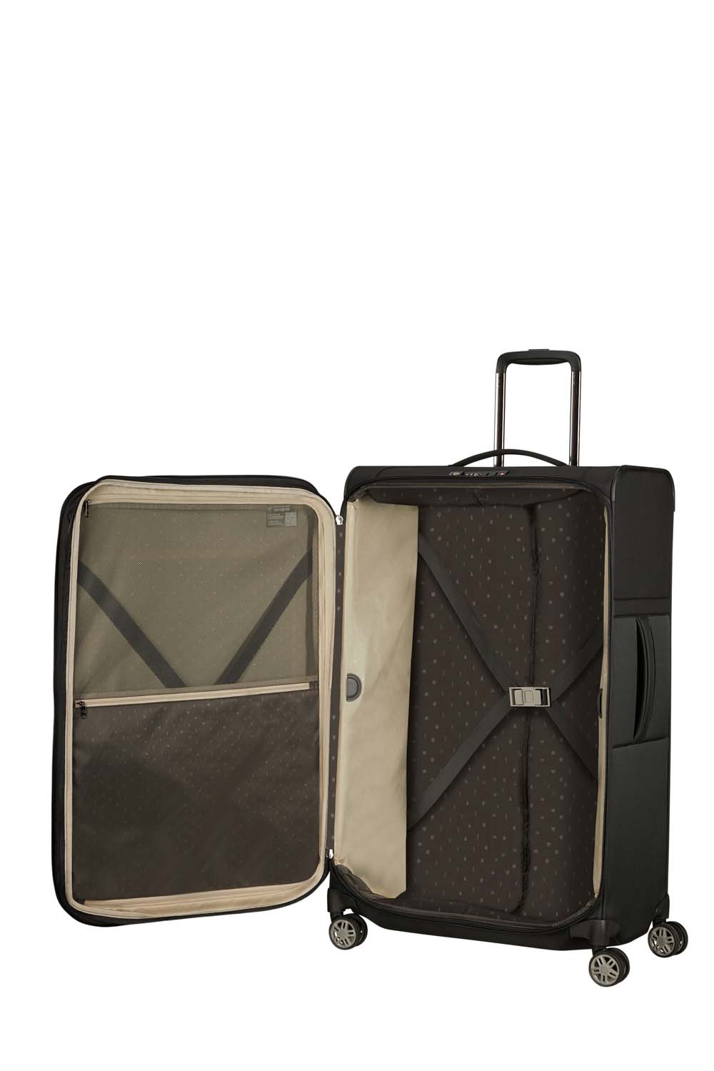 Samsonite Airea Trolley mit 4 Rollen 78cm erweiterbar Schwarz Samsonite Airea Trolley mit 4 Rollen 78cm erweiterbar Schwarz