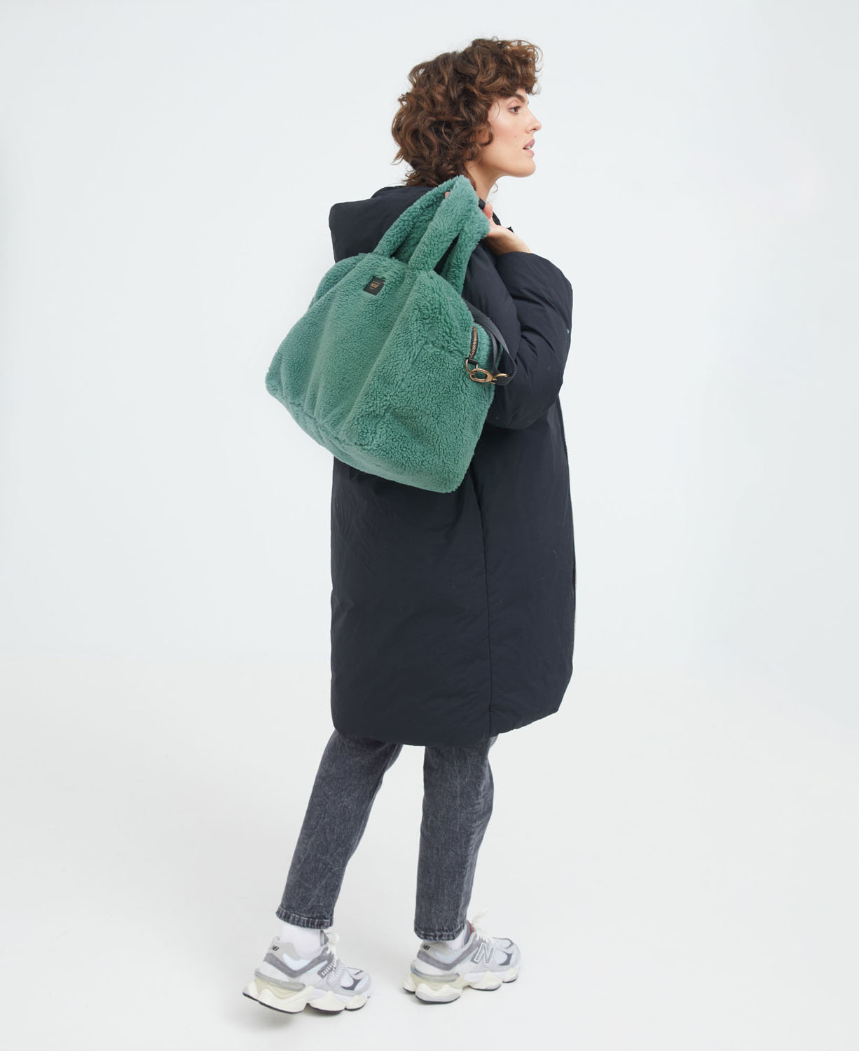 Wouf Teddy Collection Weekend Bag Moss