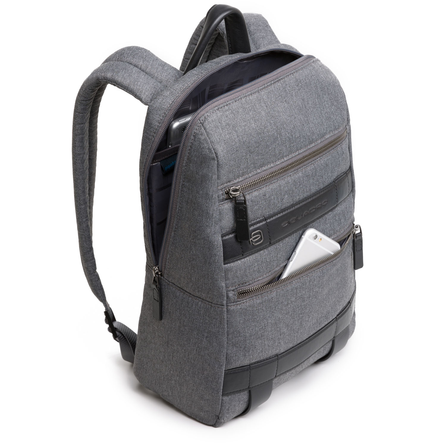 Piquadro Ross Laptop-Rucksack 11" mit Antistoß-Schutz marone Piquadro Ross Laptop-Rucksack 11" mit Antistoß-Schutz marone
