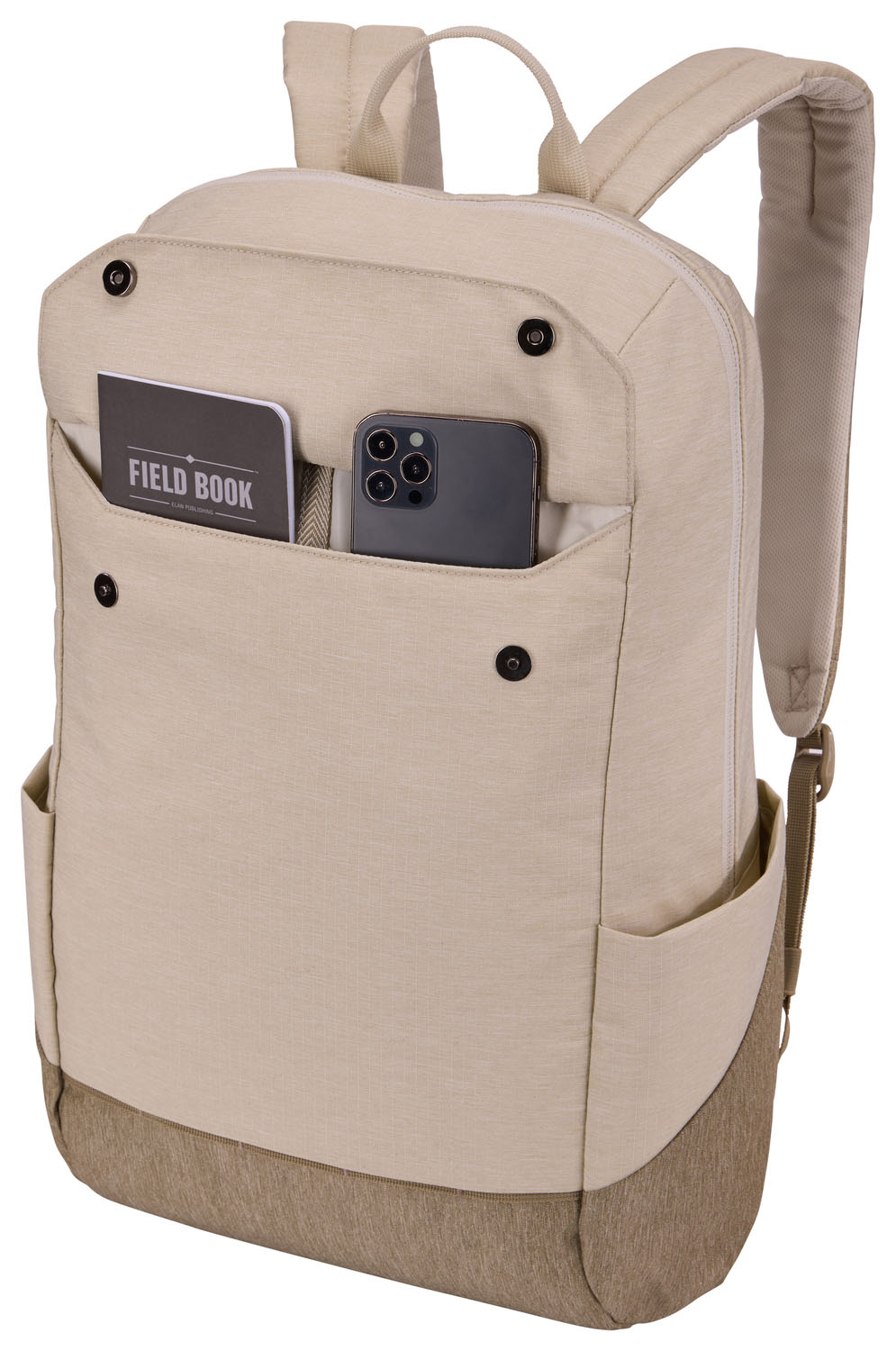 THULE Lithos Rucksack 20 L, mit 15,6" Laptopfach Pelican Gray/Faded Khaki