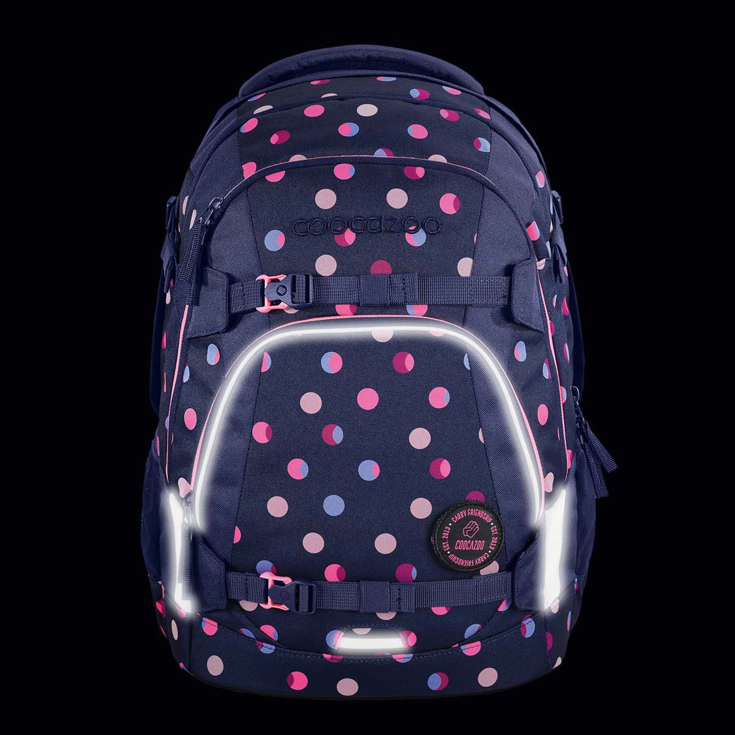Coocazoo MATE Reflective Schulrucksack Moons Coocazoo MATE Reflective Schulrucksack Moons