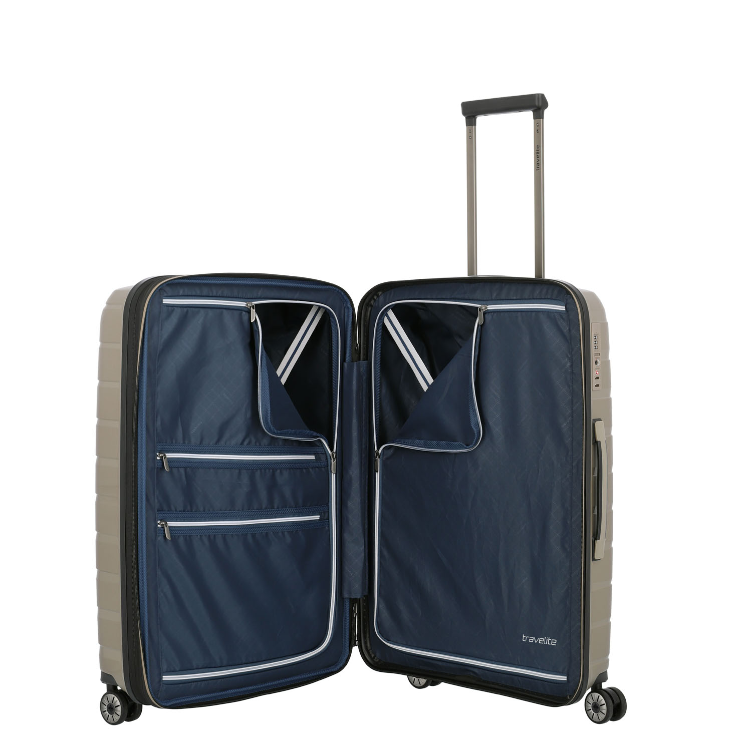 Travelite Air Base Trolley M 4-Rad erweiterbar Champagner Travelite Air Base Trolley M 4-Rad erweiterbar Champagner