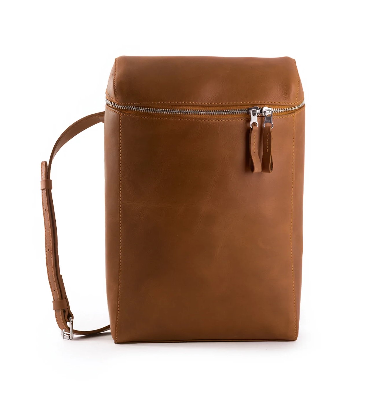 Harold's Box Schultertasche/Rucksack Omega hochkant cognac Harold's Box Schultertasche/Rucksack Omega hochkant cognac