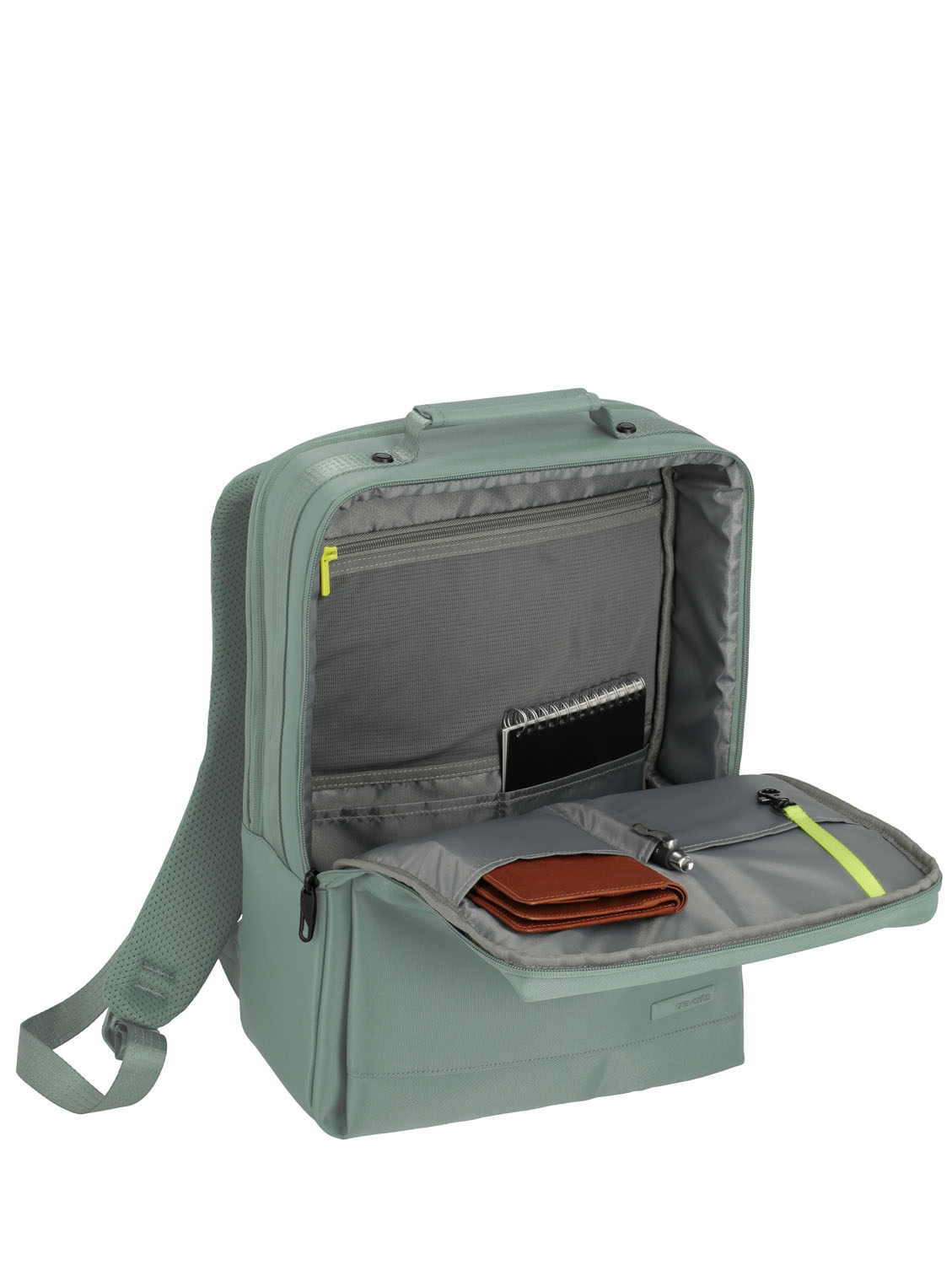 Travelite Workfloow Rucksack M mit 15,6" Laptopfach Salbei