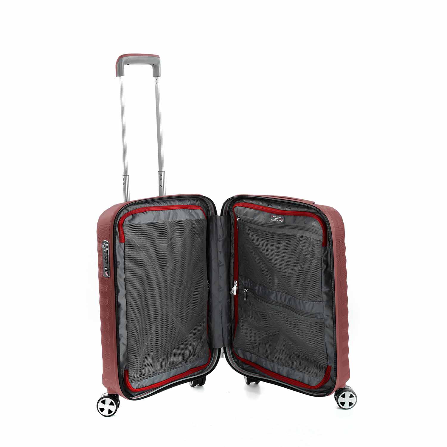 Roncato UNO ZSL PREMIUM 2.0 Handgepäck Carry-On 4-Rollen S Red/Red Roncato UNO ZSL PREMIUM 2.0 Handgepäck Carry-On 4-Rollen S Red/Red
