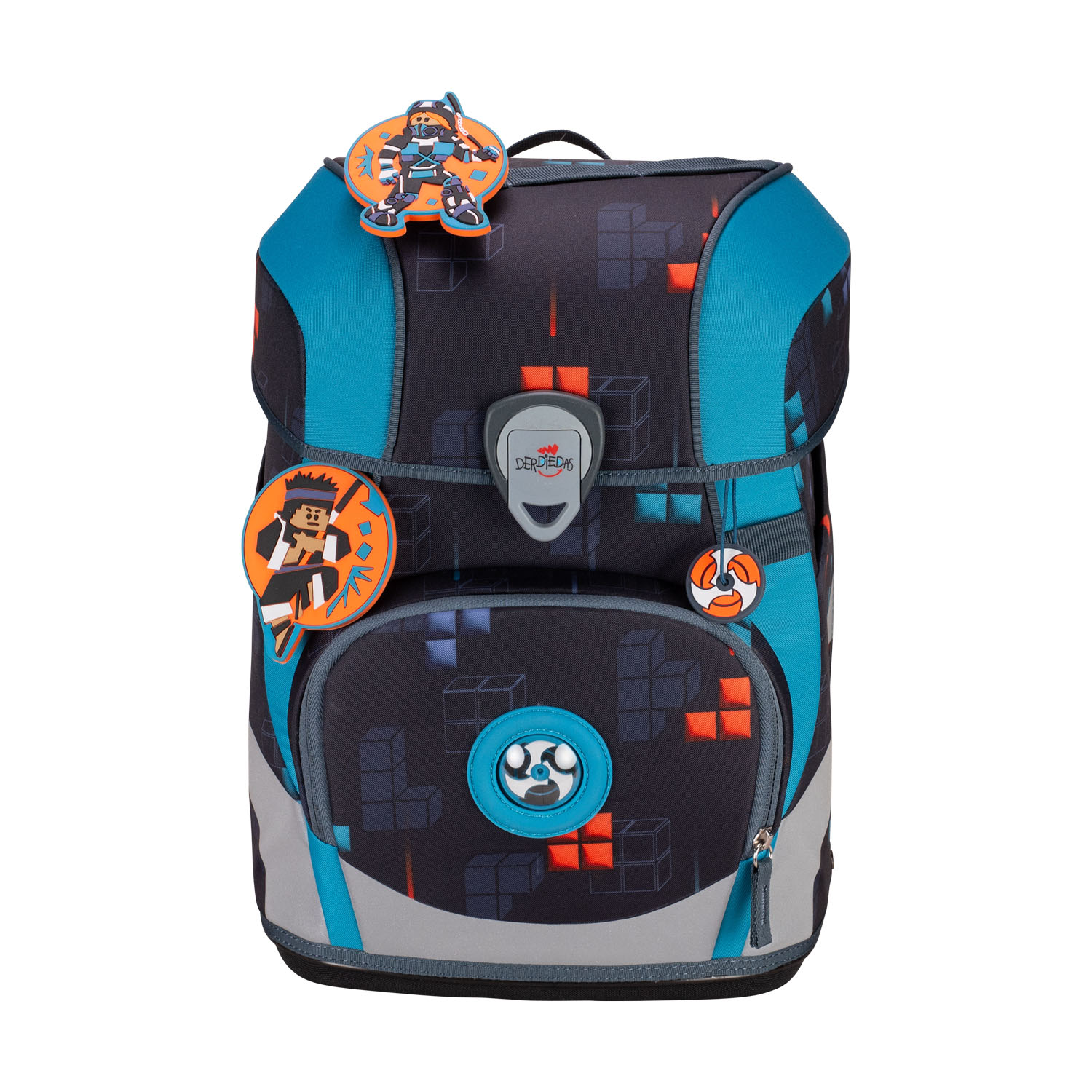 DerDieDas ErgoFlex Tiny Schulrucksack 5-teiliges Set Ninja Fighter DerDieDas ErgoFlex Tiny Schulrucksack 5-teiliges Set Ninja Fighter