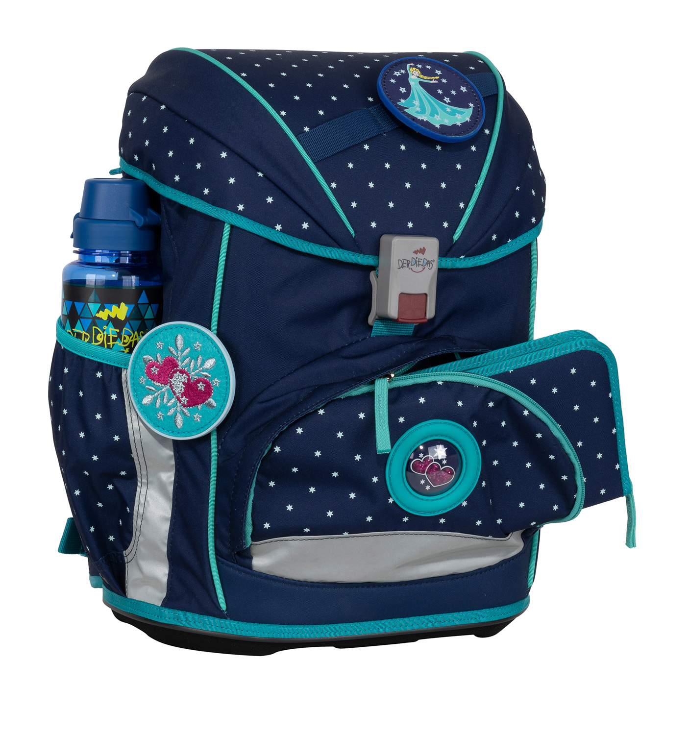 DerDieDas ErgoFlex Schulranzen-Set, 5-teilig mit Sporttasche Star Princess DerDieDas ErgoFlex Schulranzen-Set, 5-teilig mit Sporttasche Star Princess