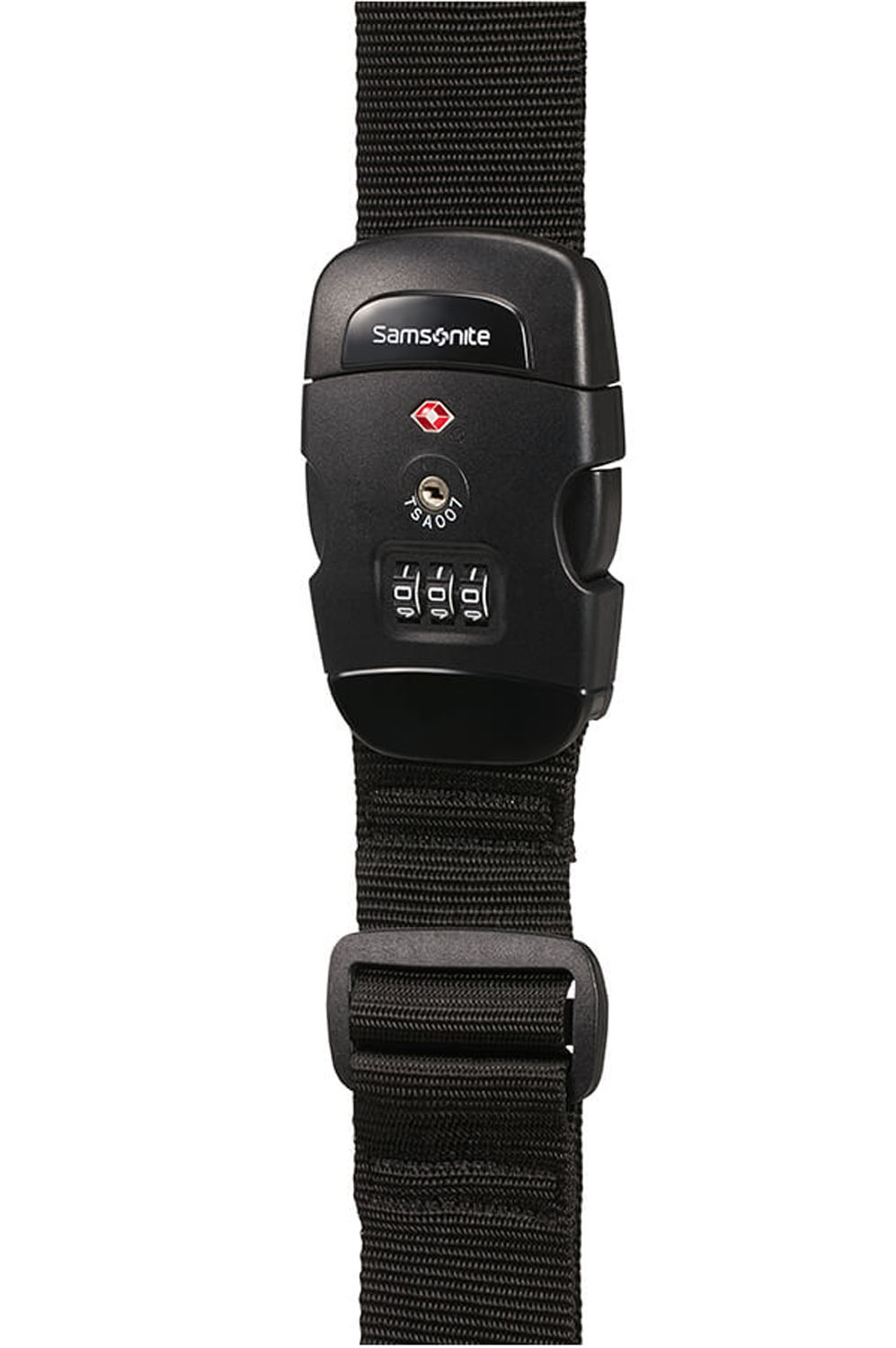 Samsonite Global Travel Accessories Kofferband mit TSA-Schloss Schwarz Samsonite Global Travel Accessories Kofferband mit TSA-Schloss Schwarz
