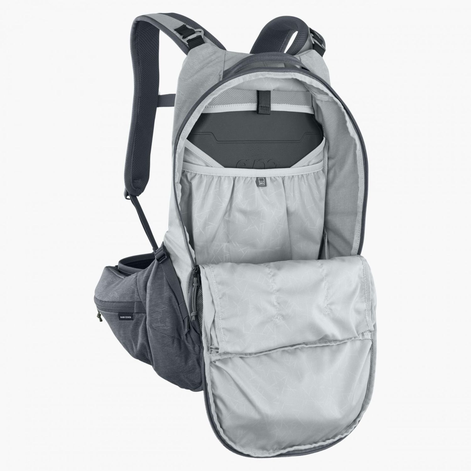evoc Protector Backpacks Trail Pro 16 S/M Stone - Carbon Grey evoc Protector Backpacks Trail Pro 16 S/M Stone - Carbon Grey