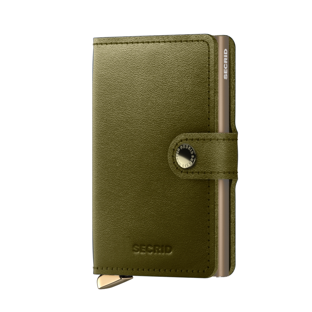 Secrid Miniwallet Premium Dusk MDu-Olive Secrid Miniwallet Premium Dusk MDu-Olive