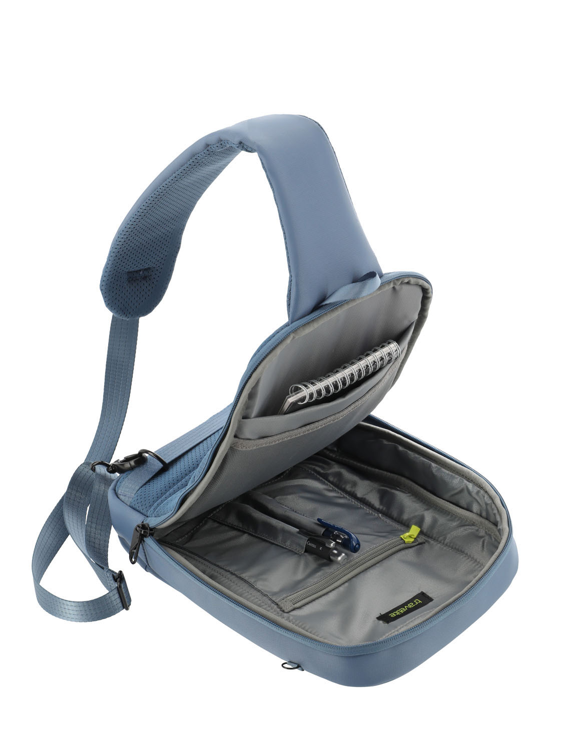 Travelite Workfloow Cross over mit 9,7" Tabletfach Denimblue