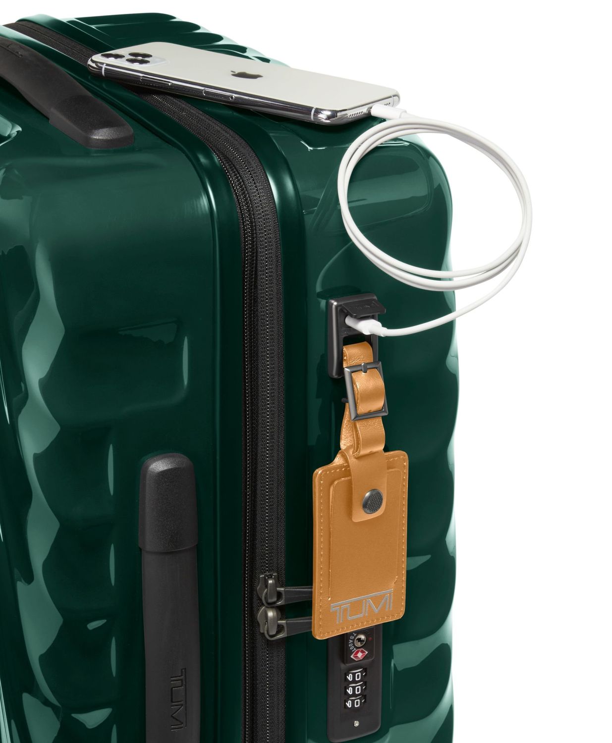 Tumi 19 Degree International Erweiterbarer Handgepäckkoffer 55cm, glänzed Hunter Green Tumi 19 Degree International Erweiterbarer Handgepäckkoffer 55cm, glänzed Hunter Green