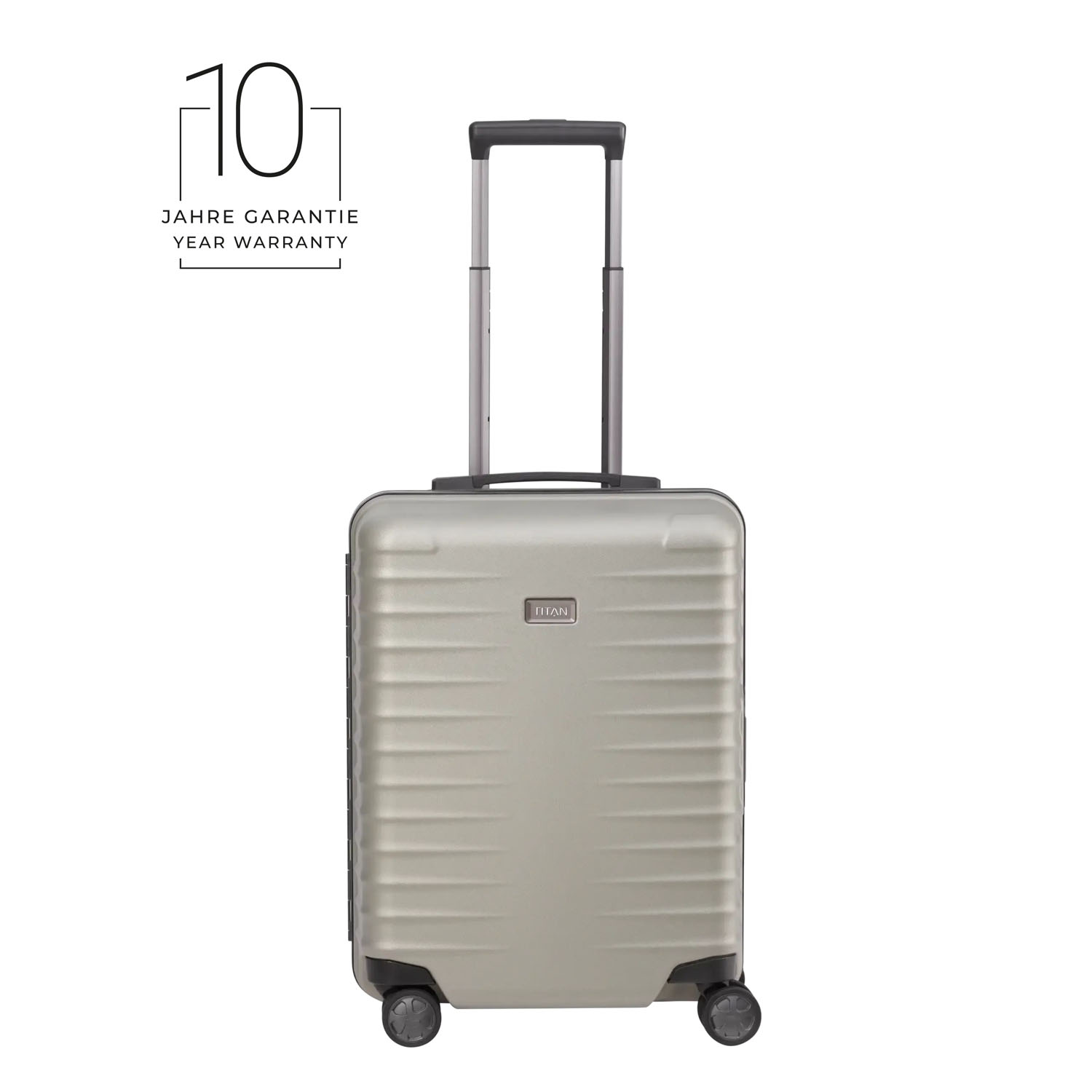 TITAN Litron Frame 4-Rollen Kabinentrolley 55 cm + Gratis Hotelgutschein